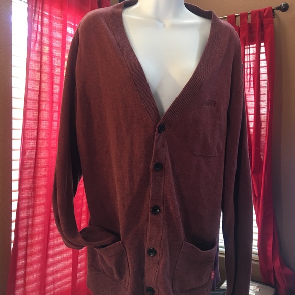 The original Vans Off the Wall Rust Button Up Top - Picture 3 of 7